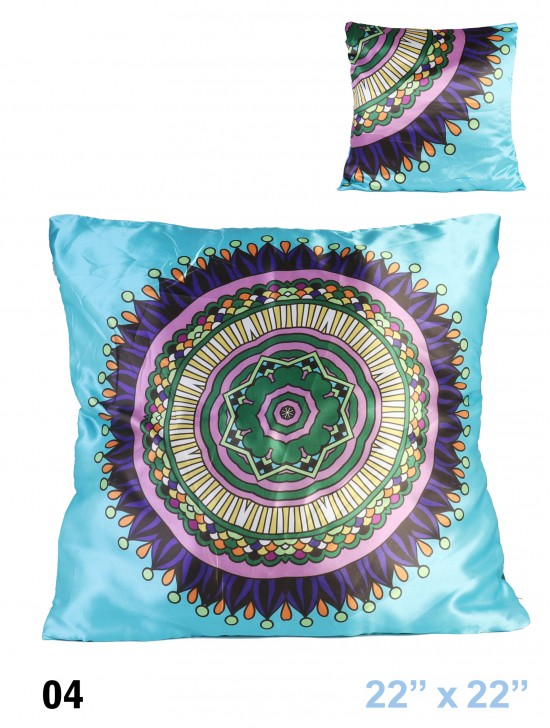 Abstract Print Silky-Touch Cushion & Filler